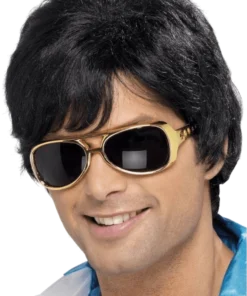 Smiffys Adult 70s Black Wig