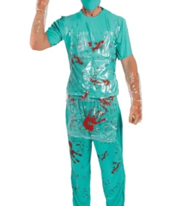 Adult Bloody Surgeon Halloween Costume