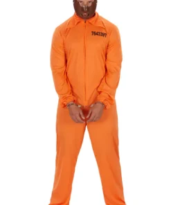 Adult Orange Prisoner Costume