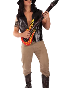 Adult Guns N Roses Slash 1980s Costume