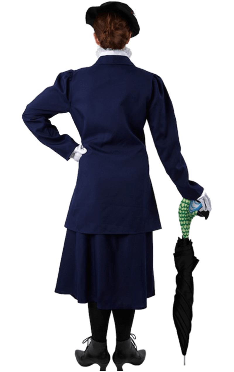 Womens Mary Poppins Movie Costume 2 Womens Mary Poppins Movie Costume - Image 2