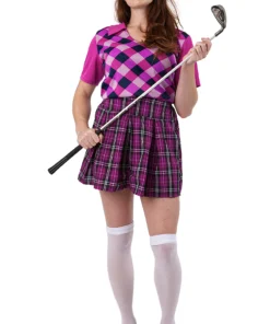 Womens Purple Pub Golf Costume