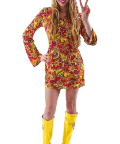 Female 1960s Hippie Costume