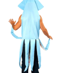 Adult Blue Squid Animal Costume -Halloween Decoration Shop 00013652a02