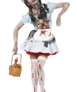 Smiffys Womens Zombie Dorothy Costume