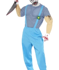 Smiffys Adult Bubbles The Clown Outfit