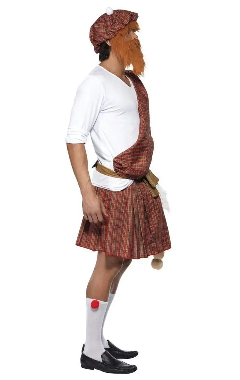 Smiffys Adult Well Hung Highlander Stag Costume 2 Smiffys Adult Well Hung Highlander Stag Costume - Image 2