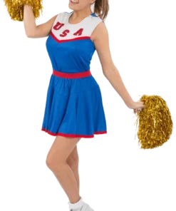Adult American Cheerleader Costume