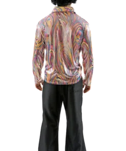 Mens Frill Disco Costume -Halloween Decoration Shop 00015839a02