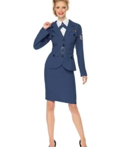 Smiffys Womens WWII Air Force Uniform -Halloween Decoration Shop 00015866a03