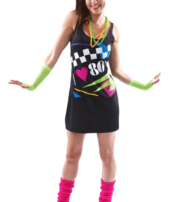 Womens I Love The 80s Dress