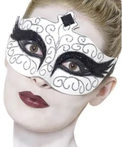 Smiffys Dark Swan Facepiece