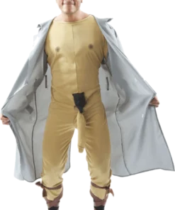 Mens Old Man Flasher Stag Costume