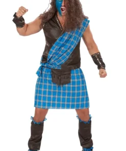 Mens Scottish Warrior Costume
