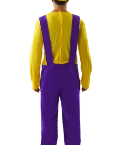 Mens Wario Super Mario Costume -Halloween Decoration Shop 00016891a02