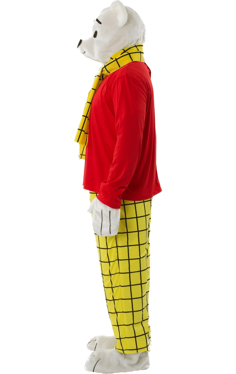 Adult Rupert Bear Costume 2 Adult Rupert Bear Costume - Image 2
