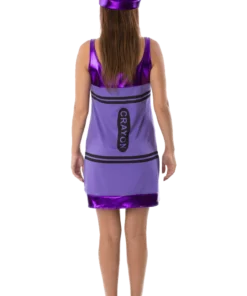 Womens Purple Crayon Costume 5 Womens Purple Crayon Costume -Halloween Decoration Shop 00018436a02