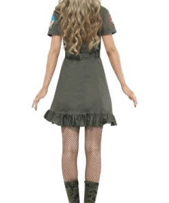 Smiffys Ladies Top Gun Deluxe Costume -Halloween Decoration Shop 00018582a02