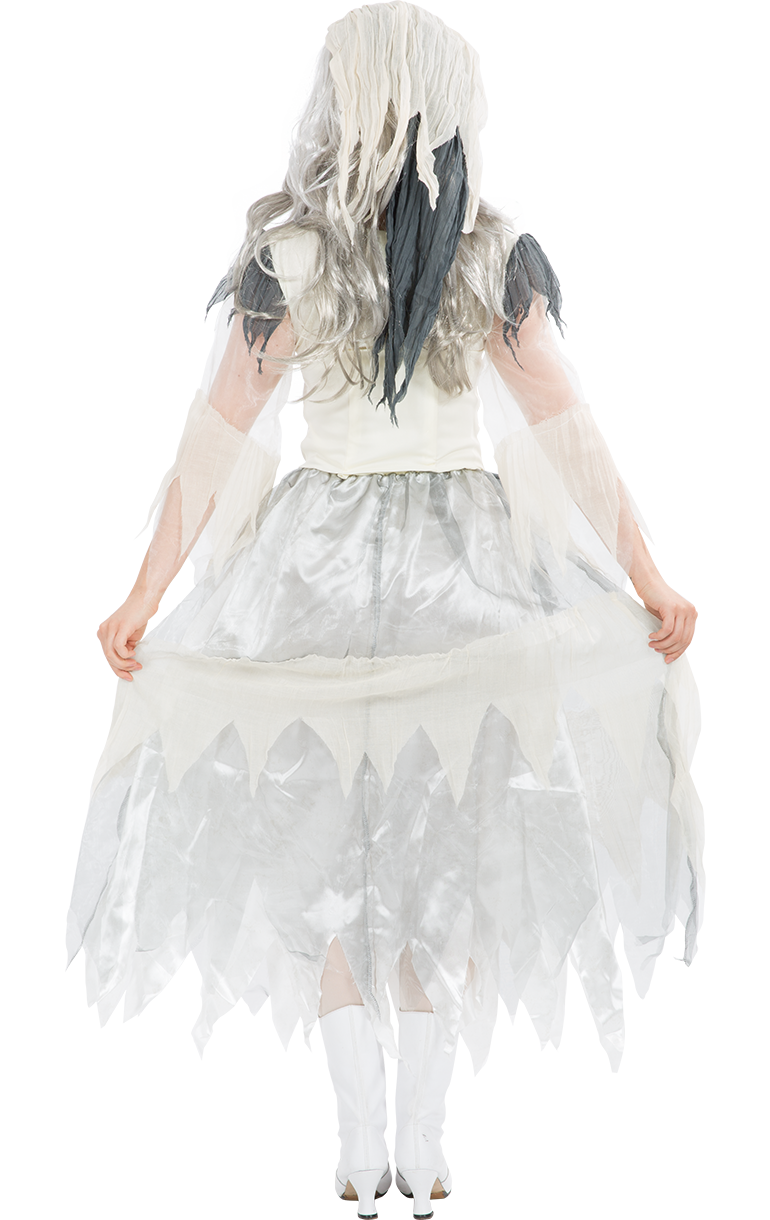 Adult Halloween Corpse Bride Costume 3 Adult Halloween Corpse Bride Costume - Image 3