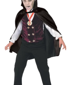 Kids Gothic Vampire Halloween Costume