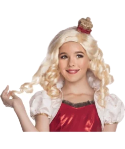 Kids Apple White Ever After High Wig