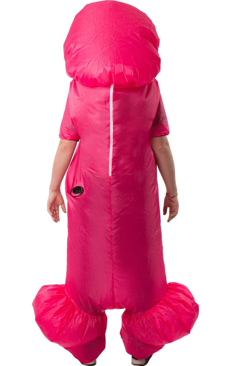 Adult Pink Inflatable Penis Stag Costume 2 Adult Pink Inflatable Penis Stag Costume - Image 2
