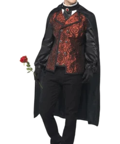 Smiffys Mens Dark Opera Masquerade Costume