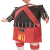 Adult Inflatable Fat B Scot Costume