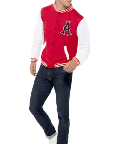 Smiffys Adult 50s College Jock Letterman Jacket