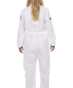Womens White Astronaut Costume -Halloween Decoration Shop 00020340a02