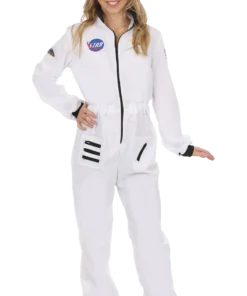 Womens White Astronaut Costume