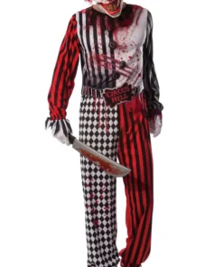 Adult Evil Clown Halloween Costume