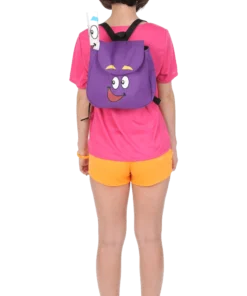 Adult Dora The Little Explorer Costume -Halloween Decoration Shop 00020889a02