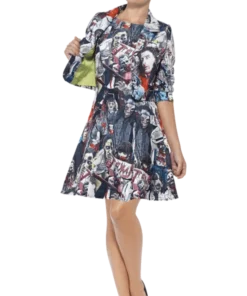 Smiffys Adult Womens Zombie Stand Out Suit