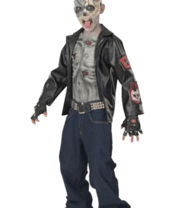 Boys Punk Zombie Halloween Costume