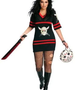 Womens Plus Size Miss Voorhees Costume