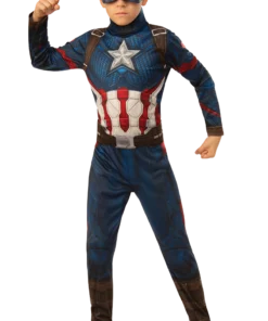 Boys Captain America Endgame Costume