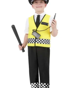 Smiffys Kids Police Boy Costume