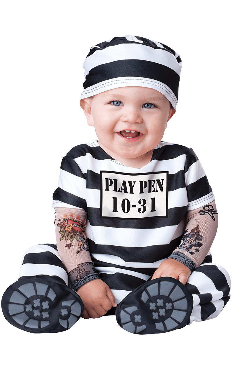 Prison Baby Costume 1 Prison Baby Costume