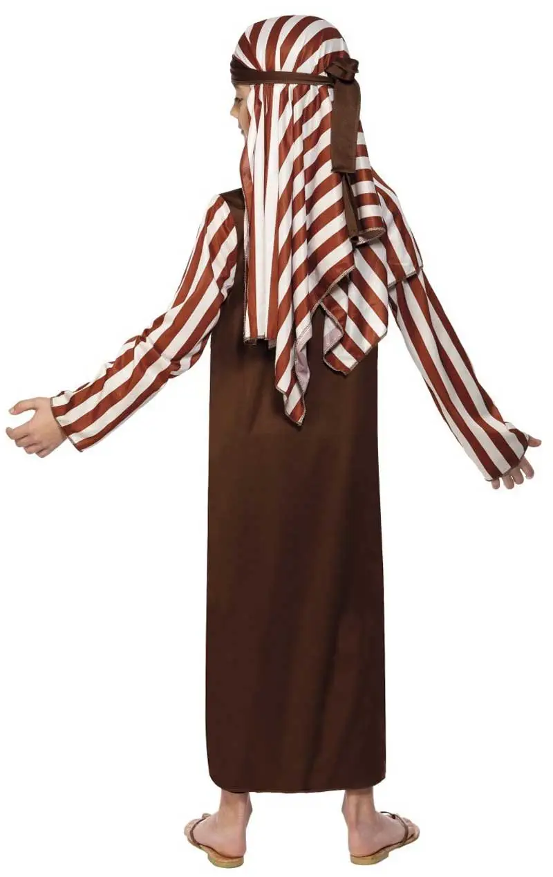 Smiffys Kids Shepherd Nativity Costume 3 Smiffys Kids Shepherd Nativity Costume - Image 3