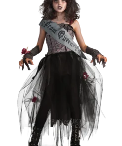 Kids Gothic Prom Queen Costume