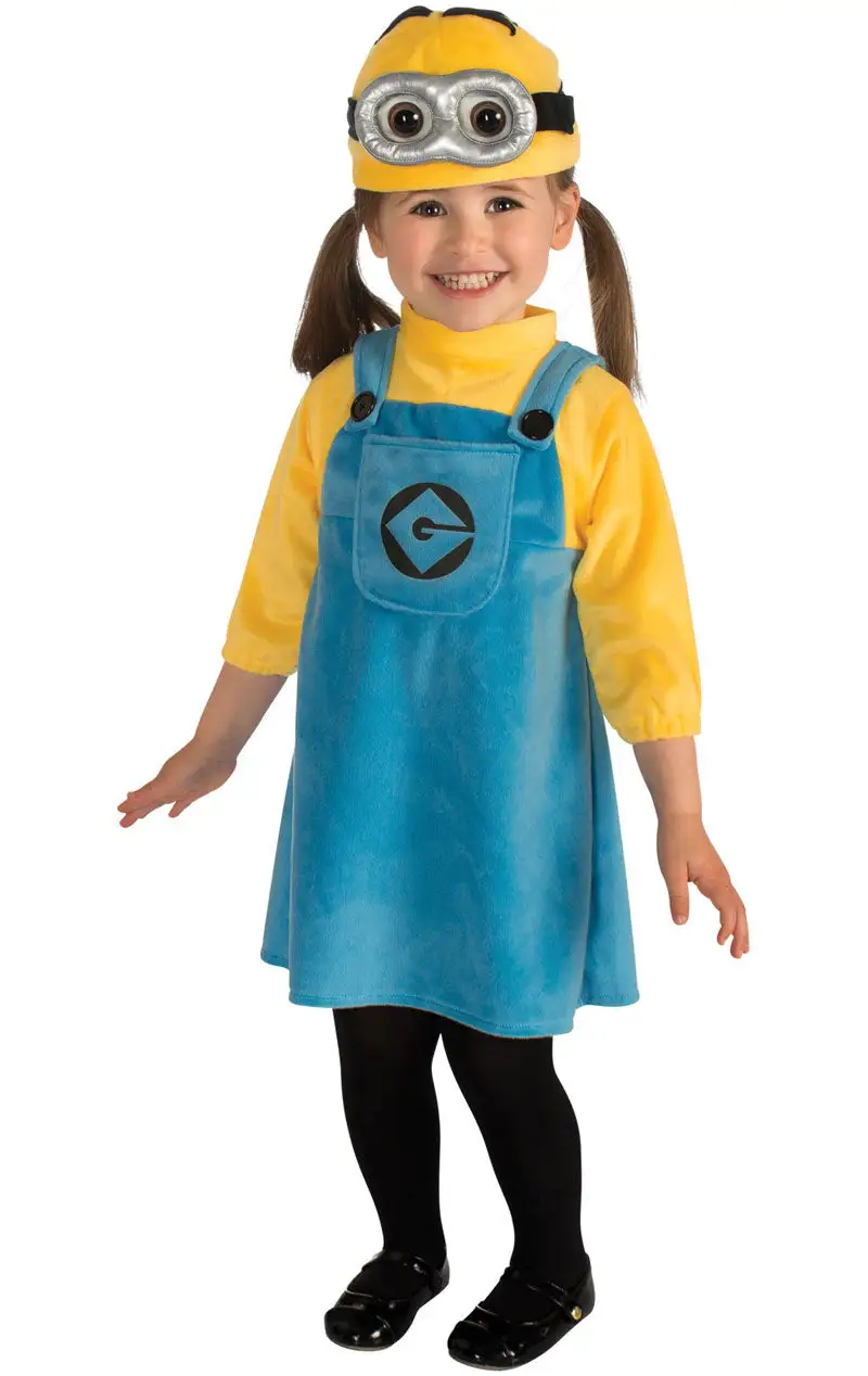 Child Toddler Female Minion Costume 1 Child Toddler Female Minion Costume