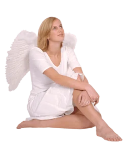 Boland White Angel Wings 65x65cm