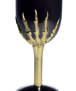 Smiffys Black Gothic Wine Glass