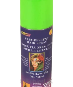 Green Fluorescent Hair Spray