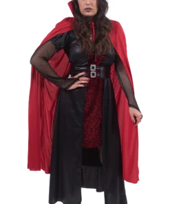 Adult Blood Red Vampire Cape