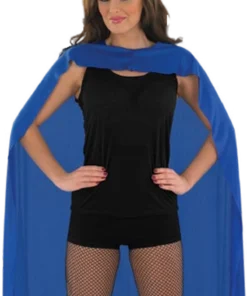 GENERIC Adult Classic Blue Superhero Cape