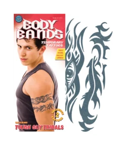 Tribal Eye Body Band Temporary Tattoo