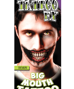 Demon Big Mouth Tattoo