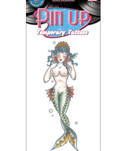 Mermaid Pin Up Tattoo Transfer